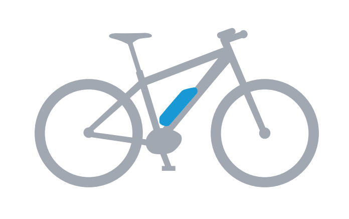 Bosch eBike batterij frame