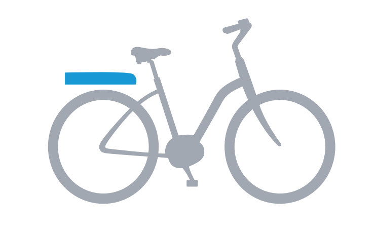 Bosch eBike batterij bagagedrager
