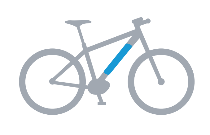Bosch eBike batterij geÃ¯ntegreerd