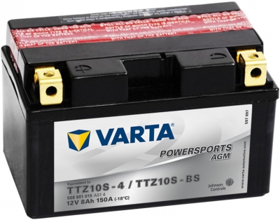 VARTA YTZ10S-BS AGM Motor Accu / TZ10S-4 / TZ10S-BS