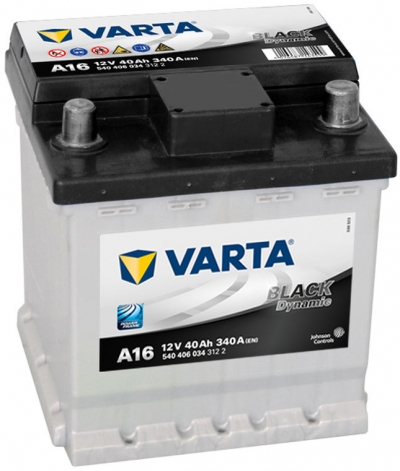 VARTA A16 BLACK Dynamic, 540406034 