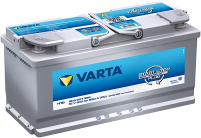 VARTA H15 Start-Stop plus AGM, 605901095